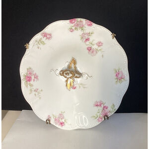 Haviland Limoge's Porcelain Lid W/Wall Hanger Rack To Display As Decor Antique